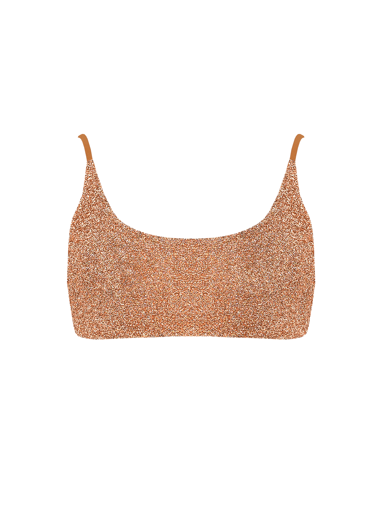 Stardust ~ Classic Cami Bikini Top 2025 - Light Copper