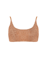 Stardust ~ Classic Cami Bikini Top 2025 - Light Copper