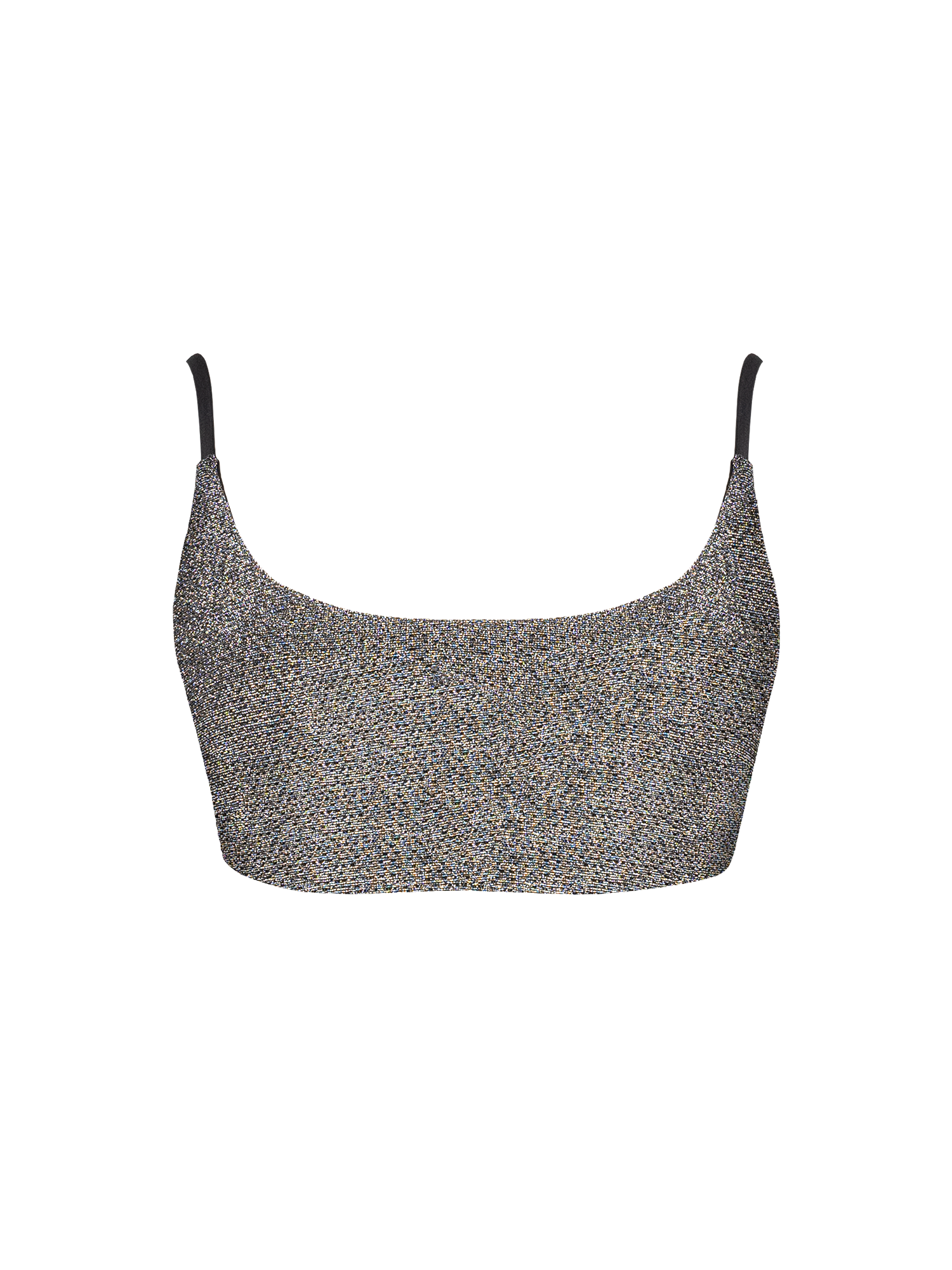 Stardust ~ Classic Cami Bikini Top 2025 - Heather Silver