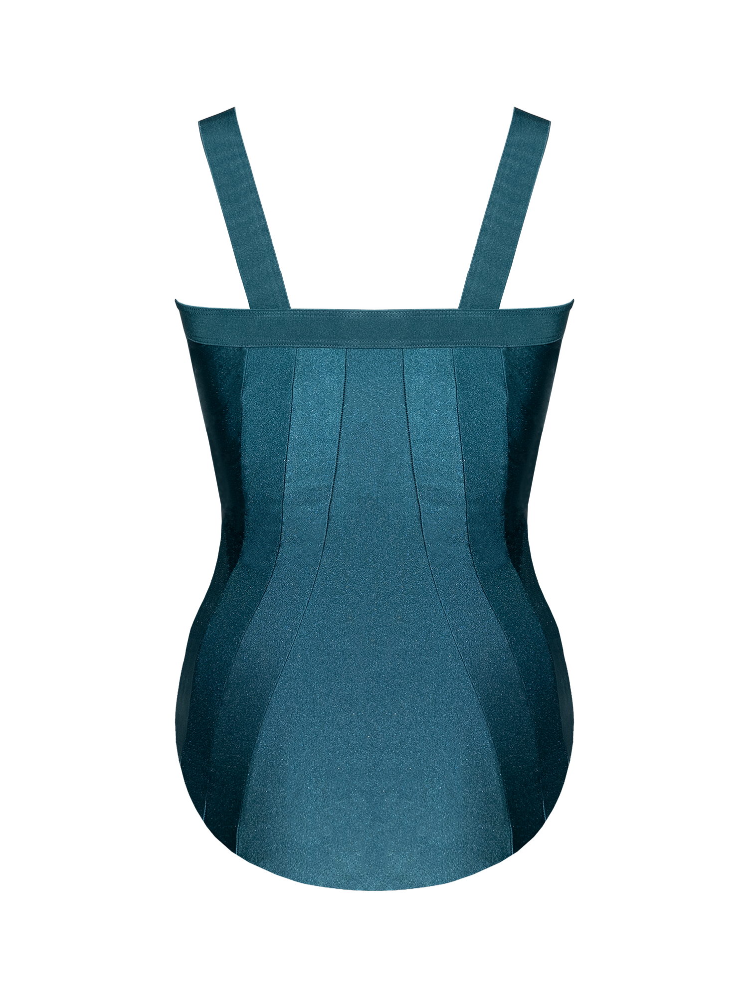 Second Skin | Shimmer ~ Bandage One Piece - Tourmaline Teal