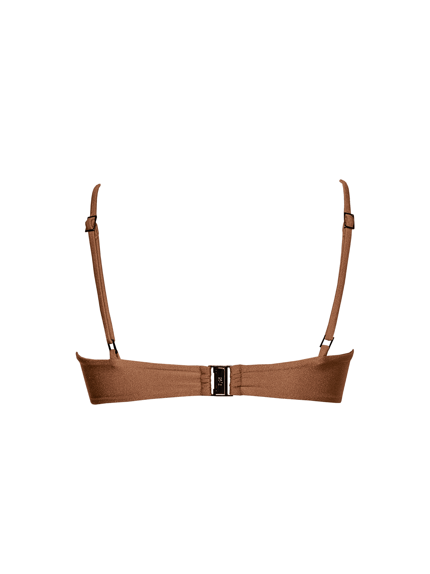 Second Skin | Shimmer ~ Classic Cami Bikini Top - Spice Bronze