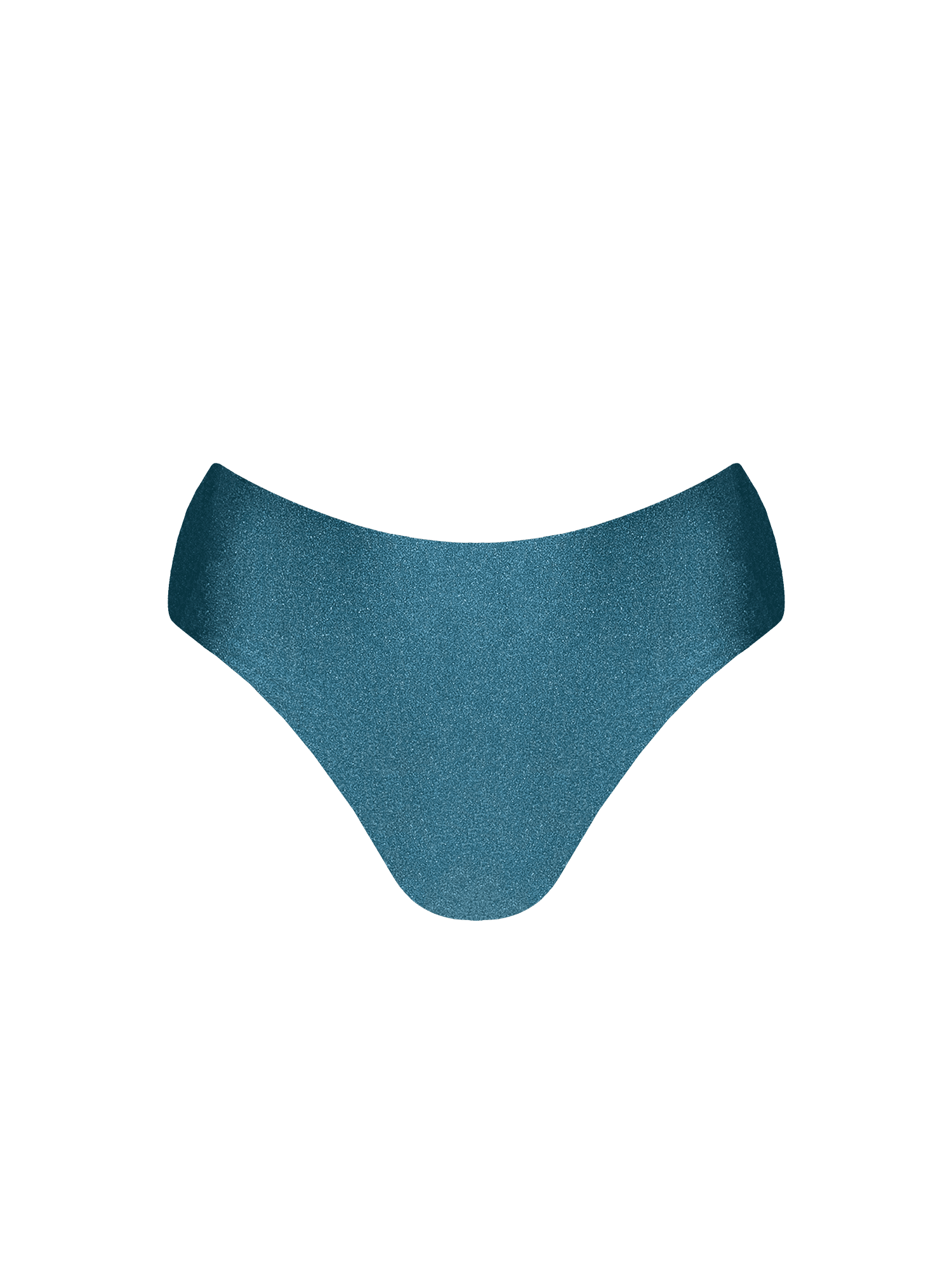 Second Skin | Shimmer ~ Low-Waist Pantie - Tourmaline Teal